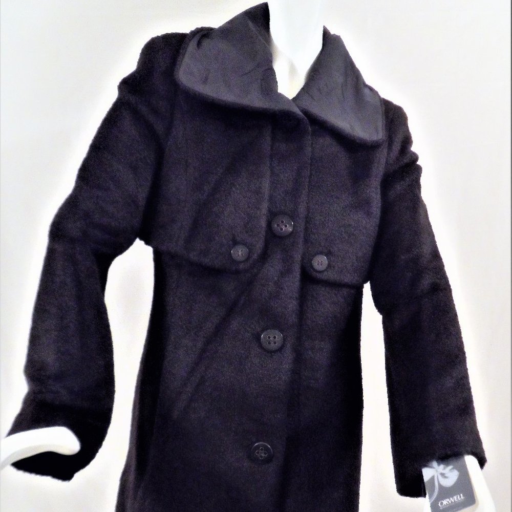 ORWELL LUXURY COAT  WOOL/ANGORA-GERMANY   NWT
